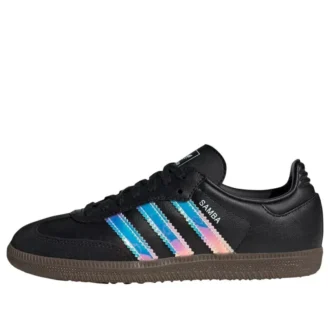Adidas Samba “Black Iridescent Stripes”