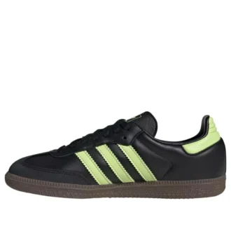 adidas samba black pulse lime 1 330x330 - Adidas Samba "Black Pulse Lime"