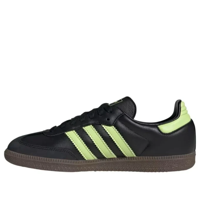 Adidas Samba “Black Pulse Lime”