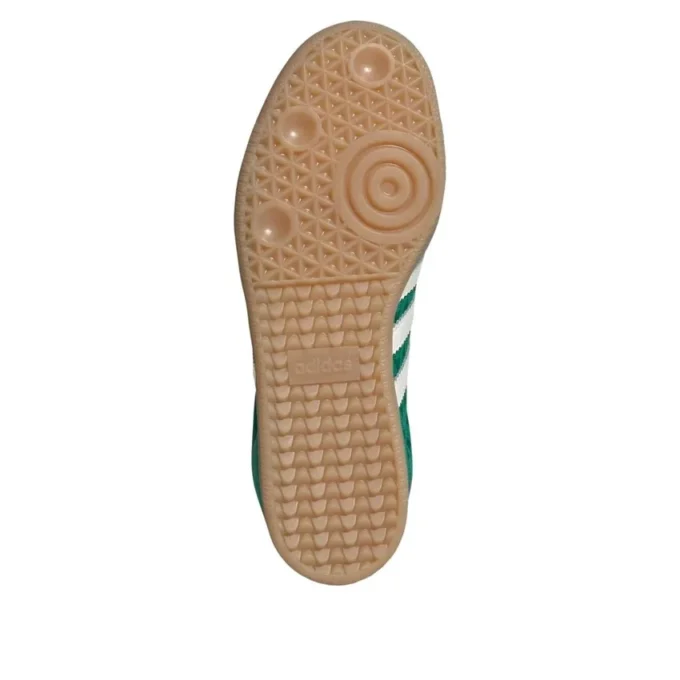 Adidas Samba “Bold Green off White Gold Metallic”