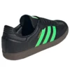 Adidas Samba “Core Black Screaming Green Gum”