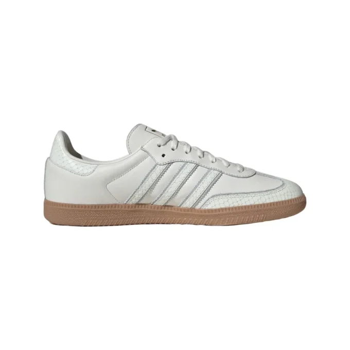 Adidas Samba “Core White Snakeskin”