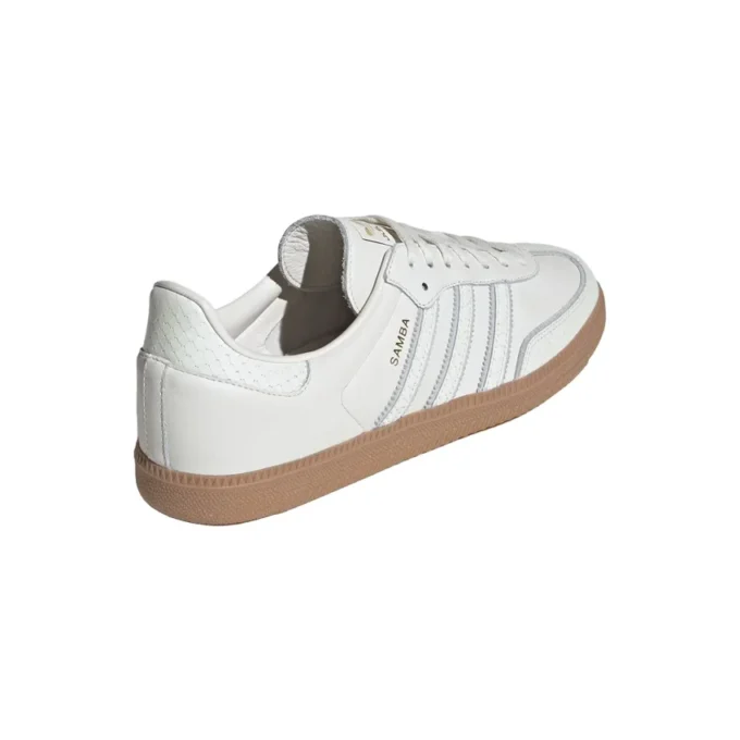 Adidas Samba “Core White Snakeskin”