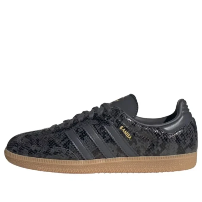 Adidas Samba Faux Snakeskin “Black”