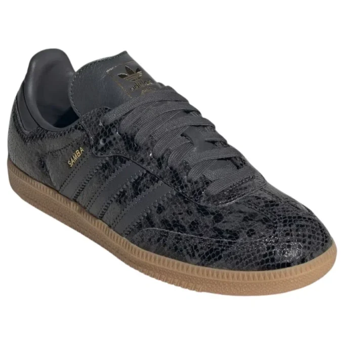 Adidas Samba Faux Snakeskin “Black”