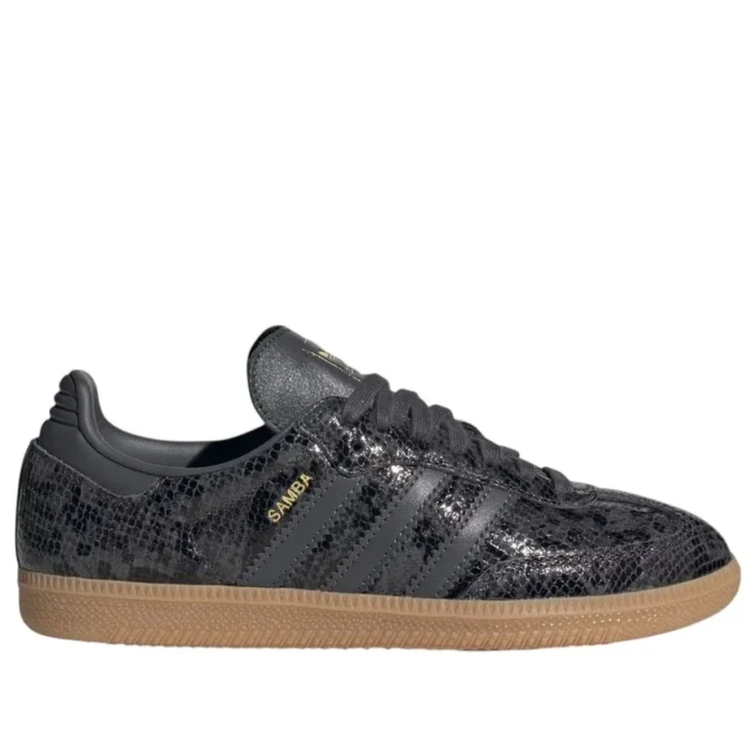 Adidas Samba Faux Snakeskin “Black”