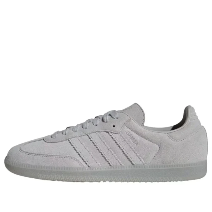 Adidas Samba “Grey Two Crystal White Gold Metallic”