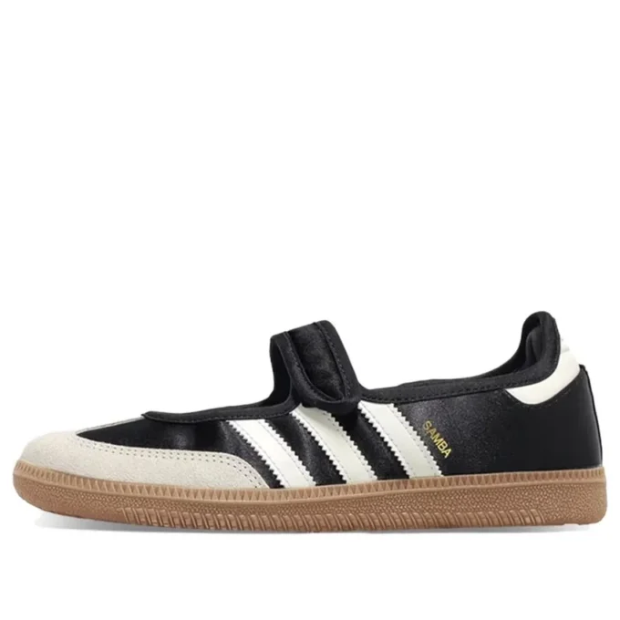 Adidas Samba Jane “Black White Gold Metallic”