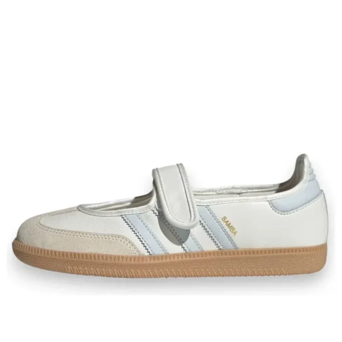 Adidas Samba Jane “Cloud White Halo Blue Gum”