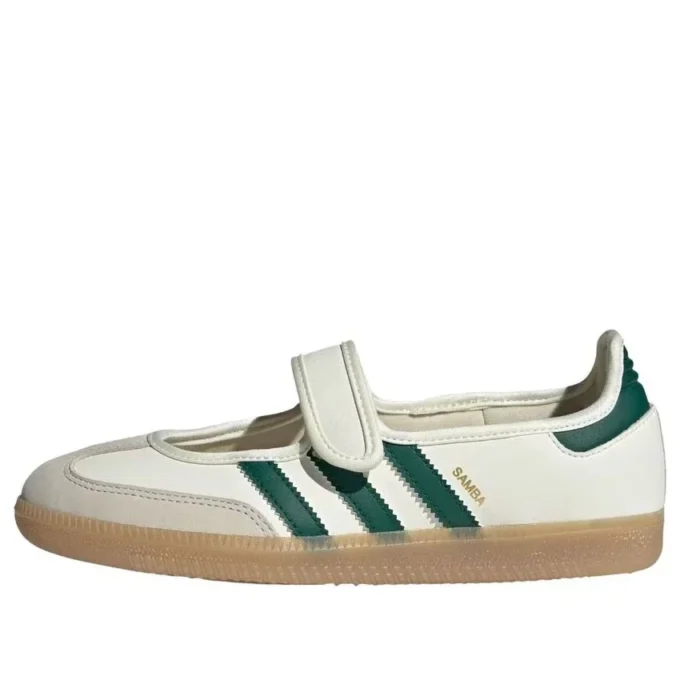Adidas Samba Jane “off White Collegiate Green”