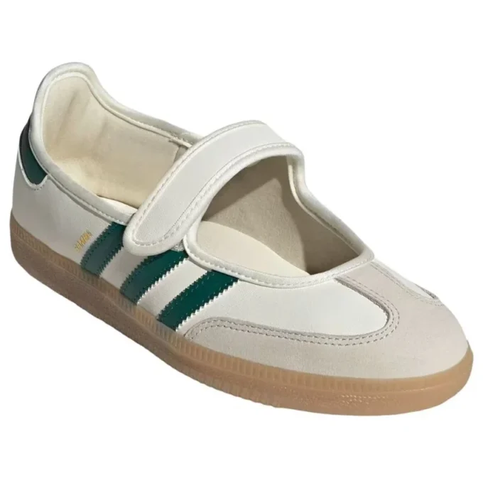 Adidas Samba Jane “off White Collegiate Green”