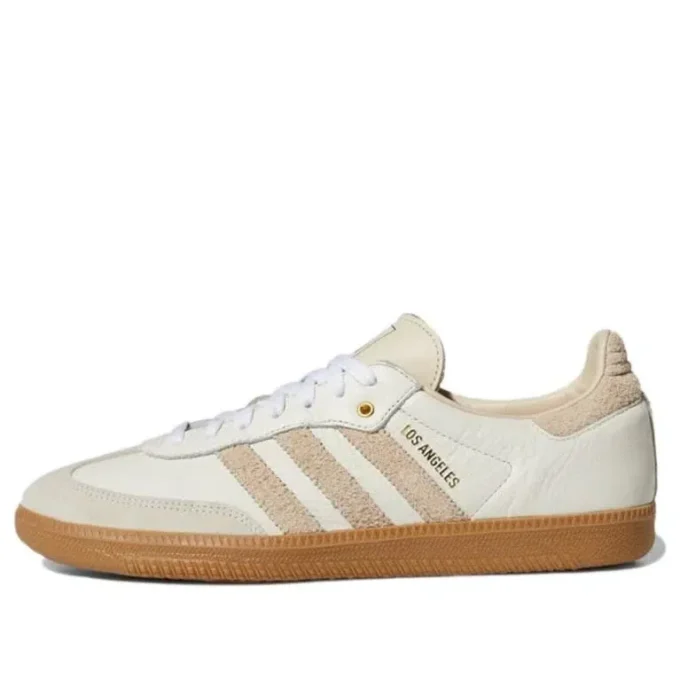 Adidas Samba Lafc Shoes  “off White Linen Gum”