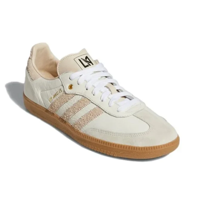 Adidas Samba Lafc Shoes  “off White Linen Gum”