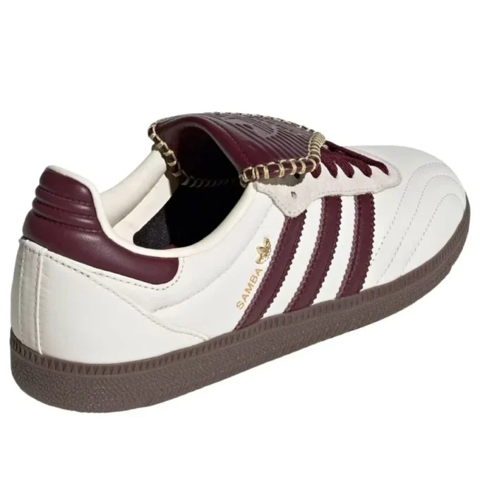 Adidas Samba Long Tongue “Cream White Maroon”