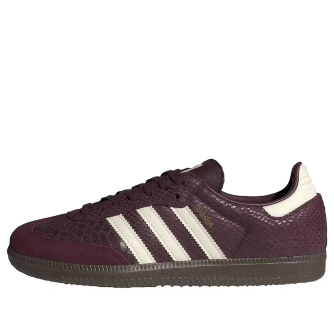 Adidas Samba “Maroon Python”