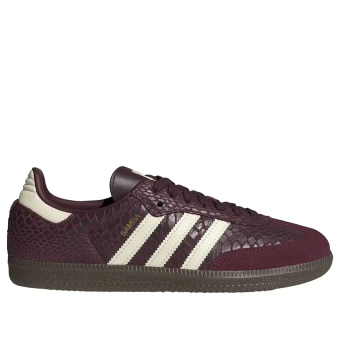 Adidas Samba “Maroon Python”