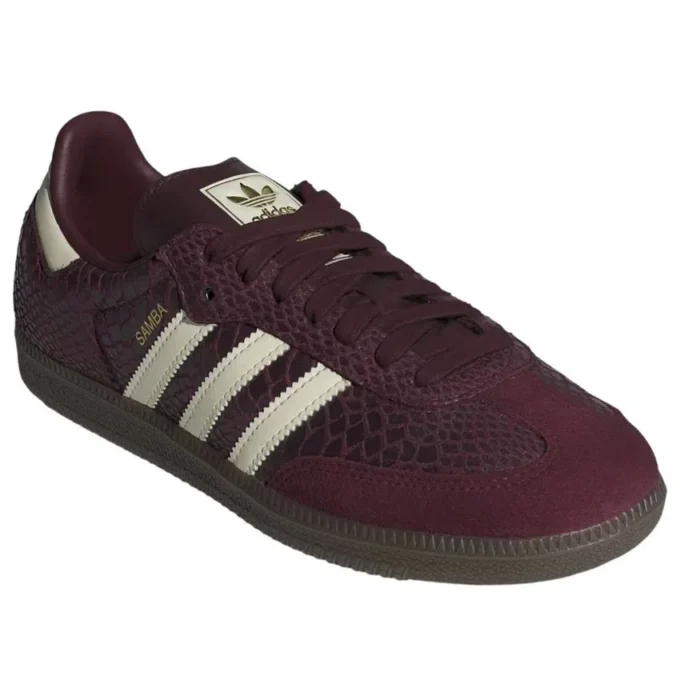 Adidas Samba “Maroon Python”