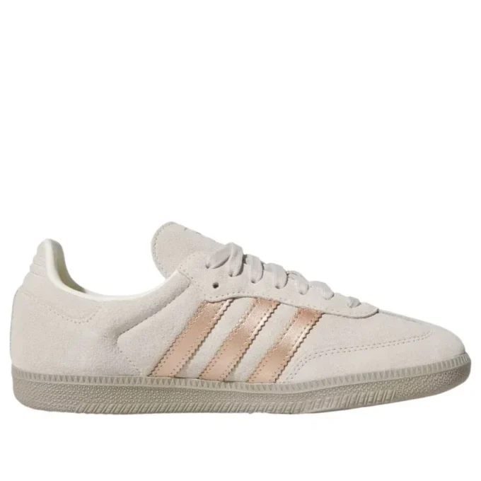 Adidas Samba “off White Copper Metallic Beige”