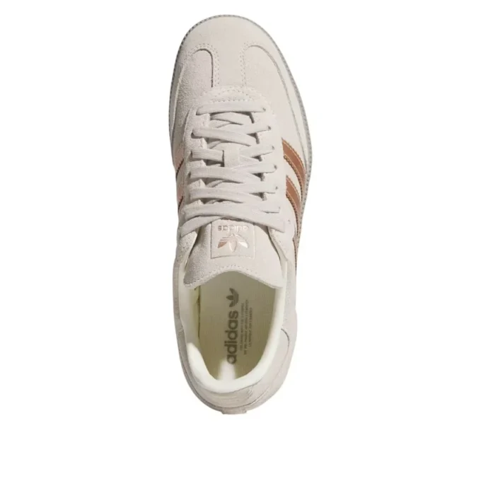 Adidas Samba “off White Copper Metallic Beige”