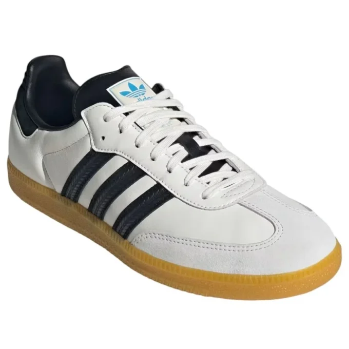 Adidas Samba “off White Core Black Preloved Yellow”