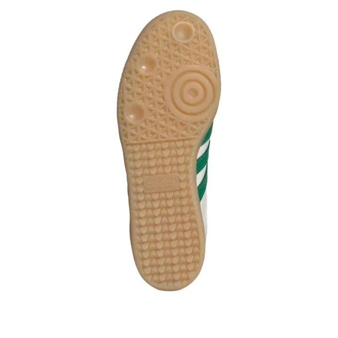 Adidas Samba “off White Green Gold Metallic”