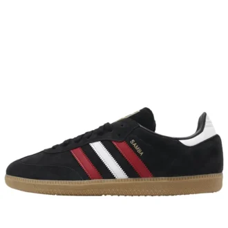 Adidas Samba Og “Black White Scarlet”