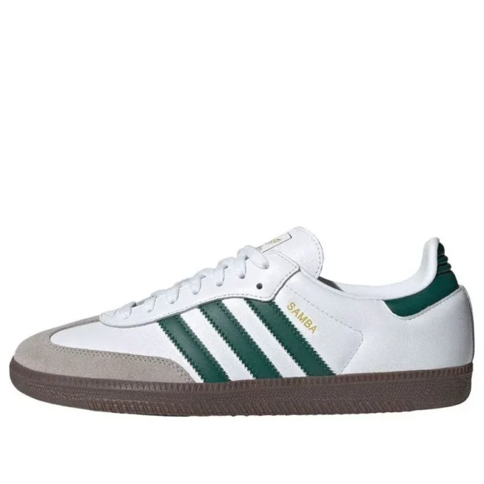 Adidas Samba Og “Cloud White Collegiate Green”