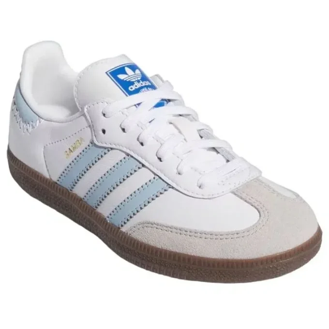 Adidas Samba Og “Cloud White Sky Blue”