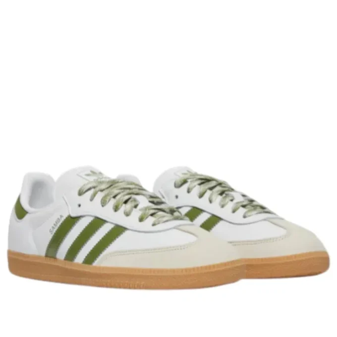 Adidas Samba Og “Cloud White Tech Olive”