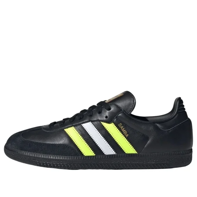 Adidas Samba Og “Core Black Solar Yellow”