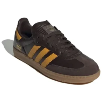 Adidas Samba Og “Dark Brown Yellow”