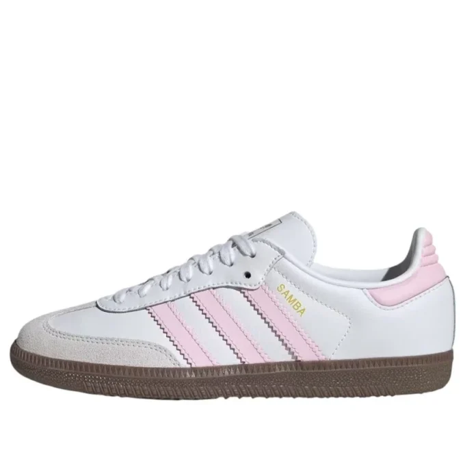 Adidas Samba Og J “White Clear Pink Gum”