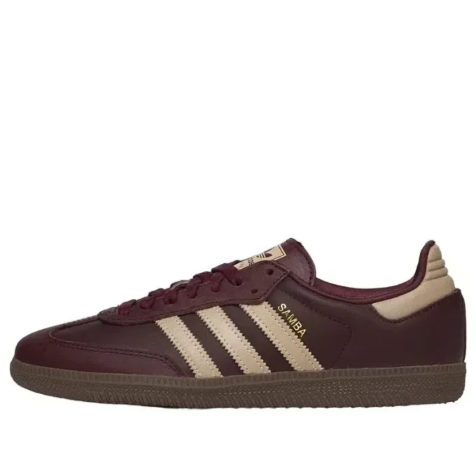 Adidas Samba Og “Maroon Crystal Sand”