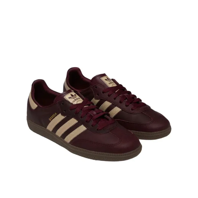 Adidas Samba Og “Maroon Crystal Sand”