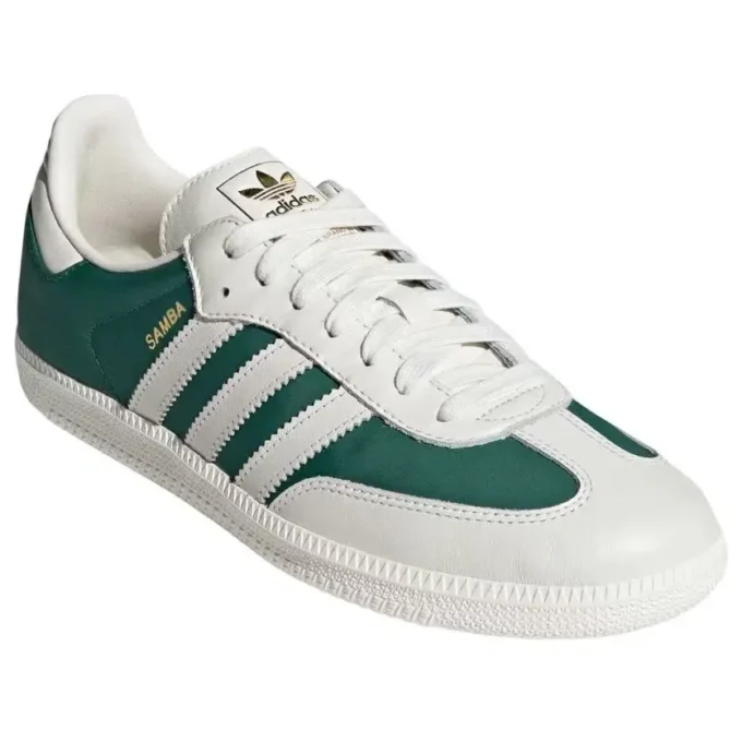 Adidas Samba Og “off White Collegiate Green”