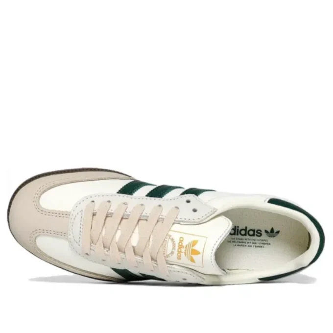 Adidas Samba Og “off White Collegiate Green Sand Strata”