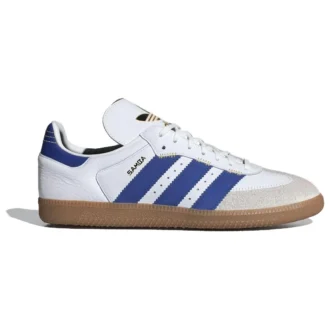 Adidas Samba Og “Oversized Logo White Semi Lucid Blue”
