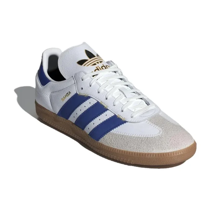 Adidas Samba Og “Oversized Logo White Semi Lucid Blue”