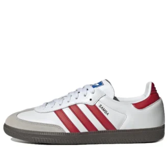 Adidas Samba Og “White Scarlet”