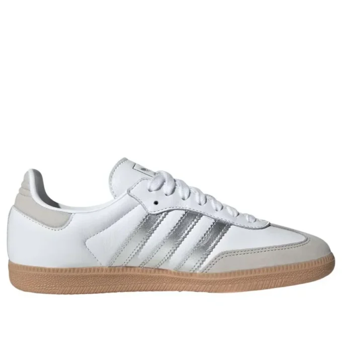 Adidas Samba Og “White Silver Metallic Grey”