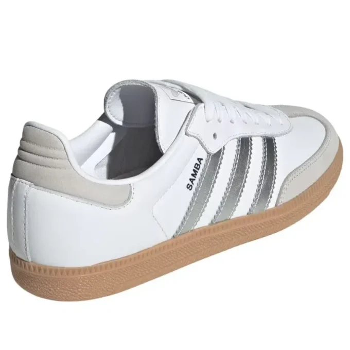 Adidas Samba Og “White Silver Metallic Grey”