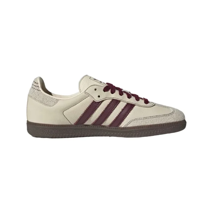 Adidas Samba Og “Wonder White Maroon”