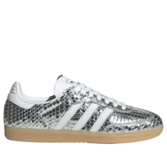 Adidas Samba Patent Snakeskin “Silver Metallic”