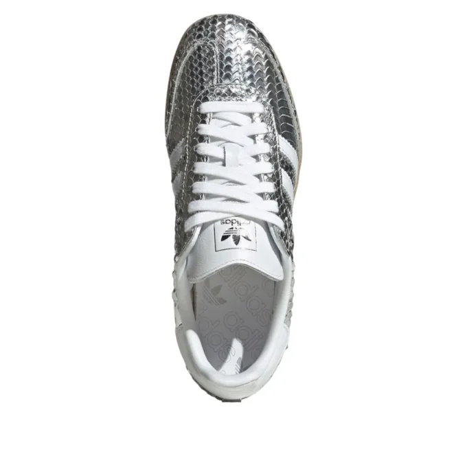 Adidas Samba Patent Snakeskin “Silver Metallic”