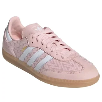 Adidas Samba “Sandy Pink Cloud White Gold Metallic”