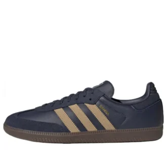 Adidas Samba “Shadow Navy Golden Beige Gum”