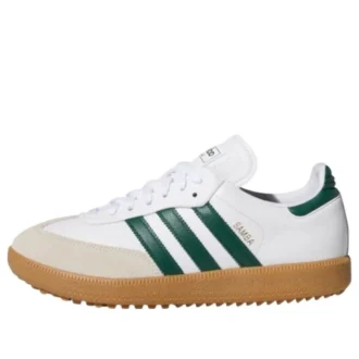 Adidas Samba Spikeless Golf “Cloud White Collegiate Green Gum”