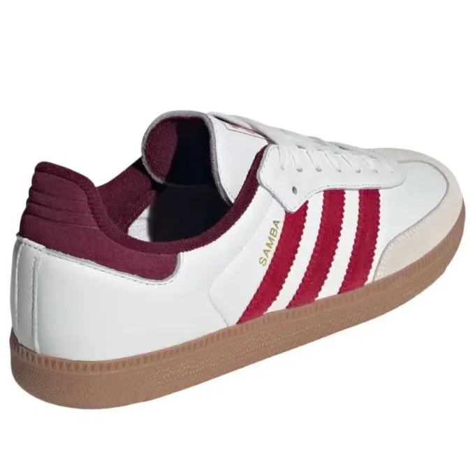Adidas Samba “White Better Scarlet”