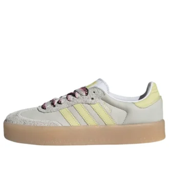 Adidas Sambae “White Grey Powder Yellow”