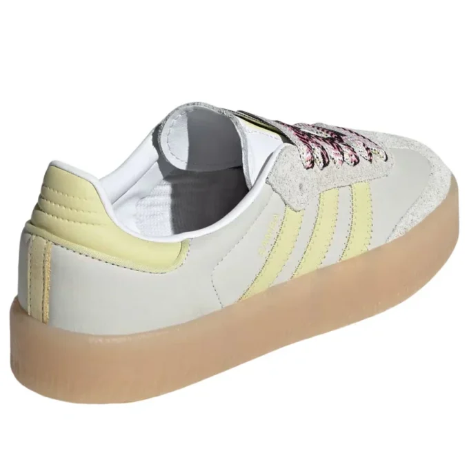 Adidas Sambae “White Grey Powder Yellow”